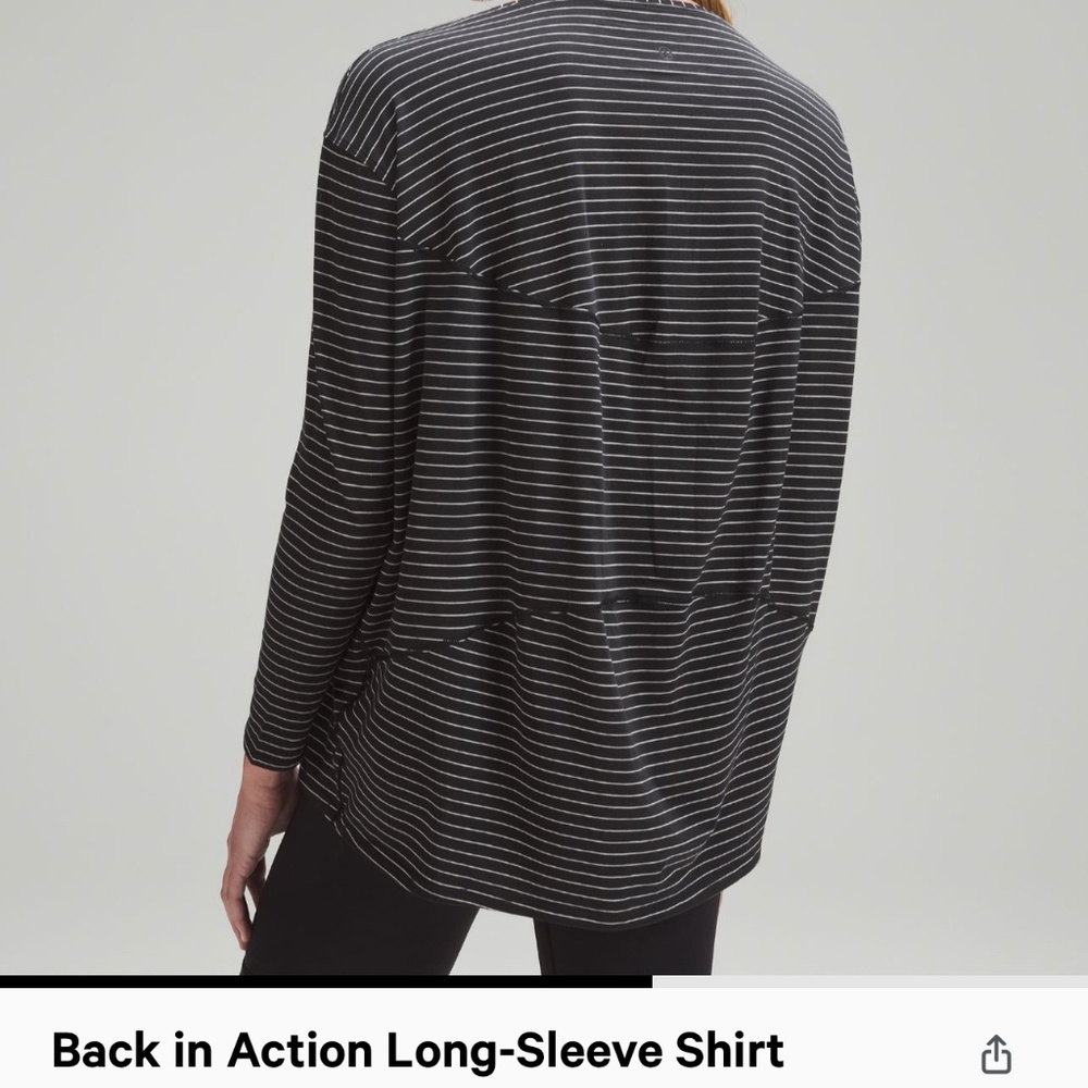 Lululemon Back in Action Top
